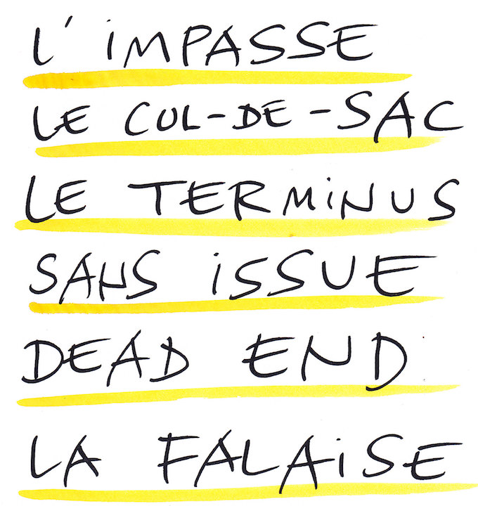 Texte La Falaise 1